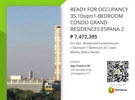 1 Bedroom Condo for sale in Sampaloc, Manila, Sampaloc