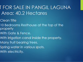  Land for sale in Pangil, Laguna, Pangil