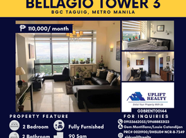 2 Bedroom Condo for rent at Bellagio Towers, Makati City