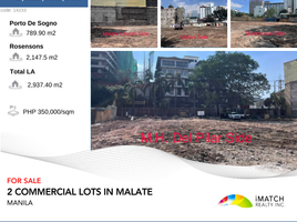  Land for sale in Quirino LRT-1, Malate, Malate