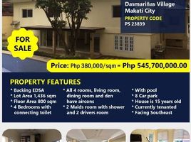 4 Bedroom House for sale in Makati City, Southern District, Makati City