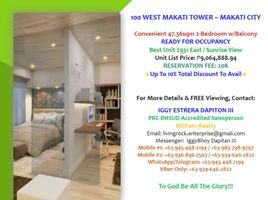 2 Bedroom Condo for sale at 100 West Makati by Filinvest, Makati City