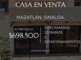 Villa 3 chambre à vendre à Mazatlan, Sinaloa, Mazatlan