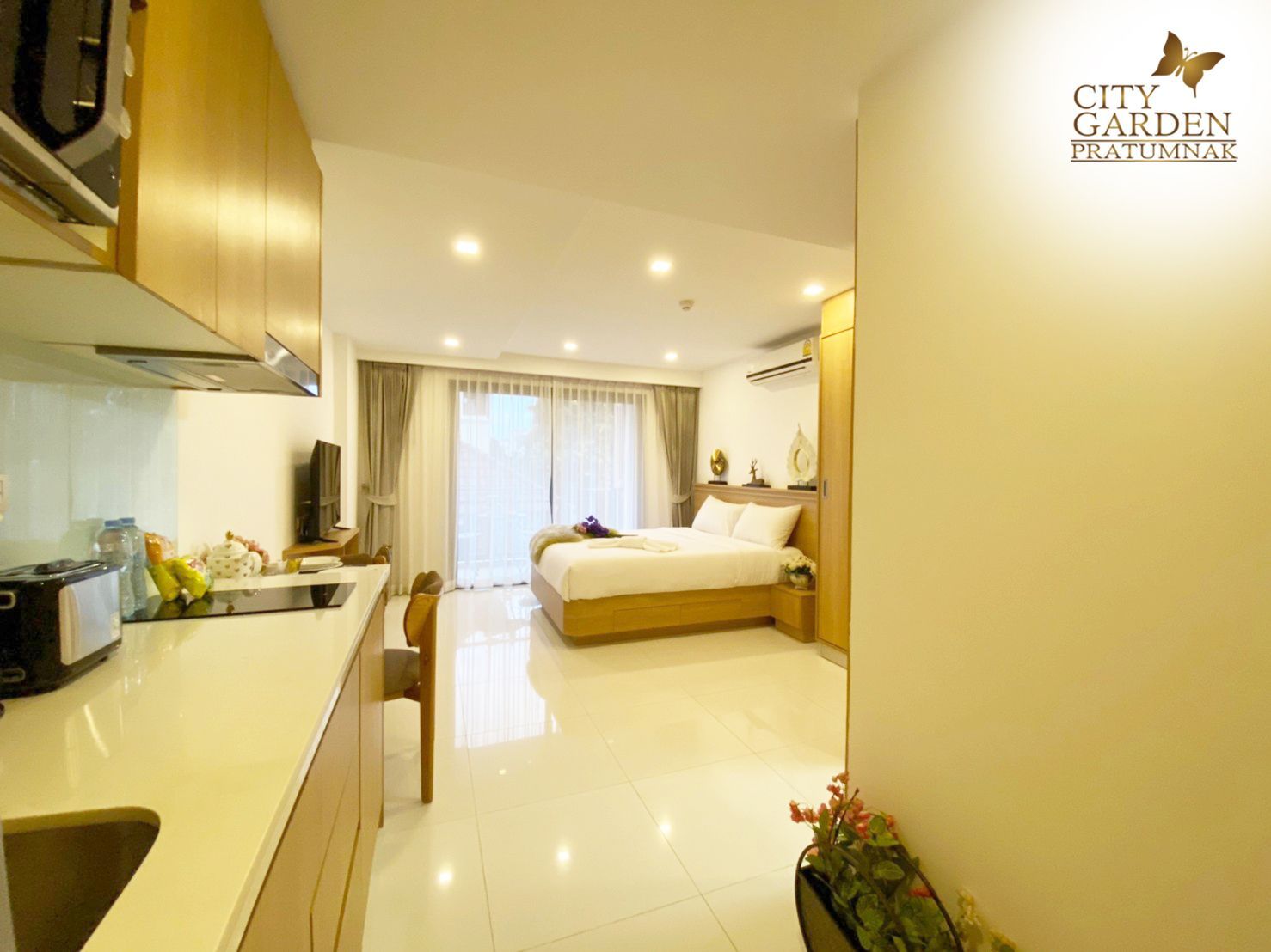 Apartment For Rent At City Garden Pratumnak