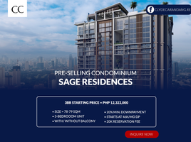 3 Bedroom Apartment for sale at Sage Residences, Mandaluyong City, Eastern District