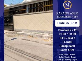 4 Habitación Casa en venta en Tambaksari, East Jawa, Tambaksari