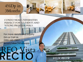 Estudio Departamento en venta en Carriedo LRT-1, Quiapo, Quiapo