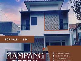 3 Bedroom House for sale in Pancoranmas, Bogor, Pancoranmas