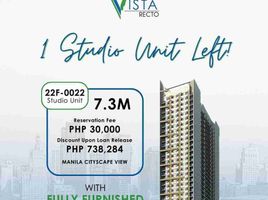 Studio Condo for sale in Quiapo, Manila, Quiapo