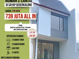 2 Kamar Rumah for sale in Parongpong, Bandung, Parongpong