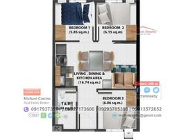 3 Habitación Departamento en venta en Quezon City, Metro Manila, Quezon City, Eastern District, Metro Manila, Filipinas