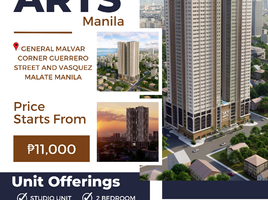 1 Bedroom Condo for sale in Quirino LRT-1, Malate, Malate