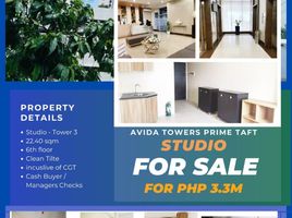 1 Bedroom Apartment for sale at AVIDA TOWERS PRIME TAFT, Pasay City