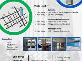 Studio Apartment for sale in United Nations LRT-1, Ermita, Paco