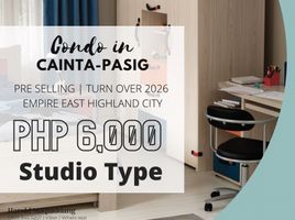 Studio Condo for rent in Rizal, Calabarzon, Cainta, Rizal