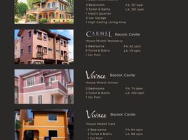 2 chambre Villa à vendre à CITTA ITALIA., Bacoor City