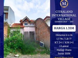  Terreno (Parcela) en venta en Lakarsantri, East Jawa, Lakarsantri, Surabaya, East Jawa