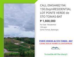  Terrain for sale in Santo Tomas, Batangas, Santo Tomas