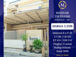 4 Kamar Rumah for sale in Mulyorejo, Surabaya, Mulyorejo