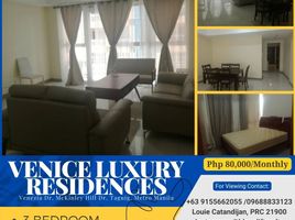 3 Bedroom Condo for rent at Venice Luxury Residences, Taguig City, Southern District