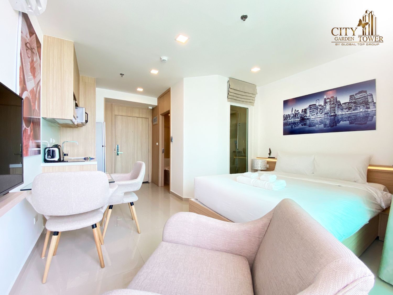 Apartment For Rent At City Garden Tower