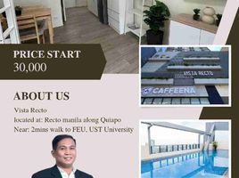 Studio Condo for sale in Quiapo, Manila, Quiapo