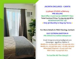 Studio Apartment for sale in Cainta, Rizal, Cainta