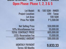  Land for sale in Tanay, Rizal, Tanay