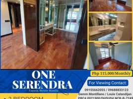 2 Bedroom Apartment for rent at One Serendra, Makati City