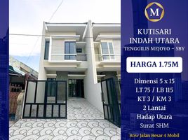 3 Habitación Casa en venta en Tenggilis Mejoyo, East Jawa, Tenggilis Mejoyo