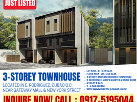 3 Bedroom House for sale in Araneta Center–Cubao LRT-2, Quezon City, Quezon City