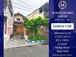 4 Habitación Casa en venta en Sukolilo, East Jawa, Sukolilo