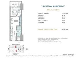 1 Habitación Departamento en venta en Pasig City, Metro Manila, Pasig City, Eastern District, Metro Manila, Filipinas