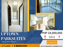 3 Bedroom Apartment for sale at Uptown Parksuites, Makati City