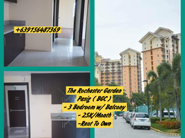 3 Schlafzimmer Wohnung zu verkaufen in Pasig City, Metro Manila, Pasig City