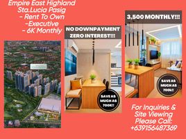  Departamento en venta en Pasig City, Metro Manila, Pasig City, Eastern District
