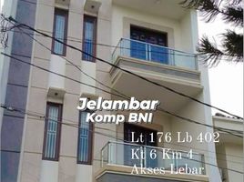 6 Kamar Rumah for sale in Jakarta Barat, Jakarta, Grogol Petamburan, Jakarta Barat