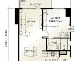 1 Bedroom Apartment for sale at Park Triangle Residences, Makati City