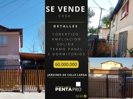 3 Habitación Casa en venta en Chile, Calle Larga, Los Andes, Valparaíso, Chile