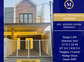 4 Schlafzimmer Villa zu verkaufen in Gunung Anyar, East Jawa, Gunung Anyar