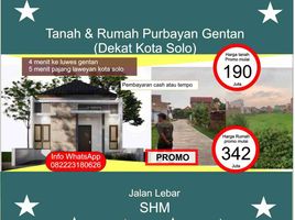 2 Kamar Rumah for sale in Sukoharjo, Jawa Tengah, Kartasura, Sukoharjo