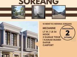 2 Kamar Rumah for sale in Soreang, Bandung, Soreang