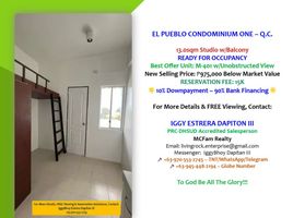 Studio Condo for sale in Quezon City, Metro Manila, Quezon City, Eastern District