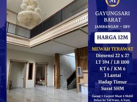 6 Kamar Rumah for sale in Gayungan, Surabaya, Gayungan