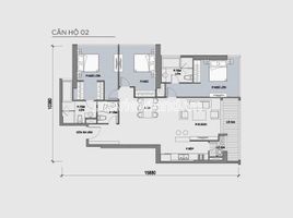 3 Habitación Apartamento en alquiler en Vinhomes Central Park, Ward 22, Ward 22