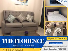 1 Bedroom Condo for rent at The Florence, Taguig City, Southern District