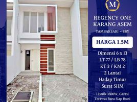 3 Habitación Casa en venta en Tambaksari, East Jawa, Tambaksari