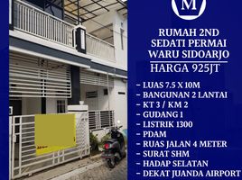 3 Bedroom House for sale in Waru, Sidoarjo, Waru