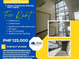 3 Bedroom Condo for rent at The Albany, Taguig City