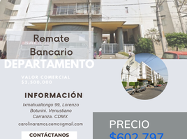 Appartement 2 chambre à vendre à Cuauhtemoc, Mexico City, Cuauhtemoc